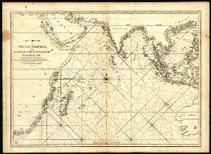 Carte réduite de l'Ocean Oriental, depuis le Cap de Bonne Espérance jusqu'á l'isle Formose