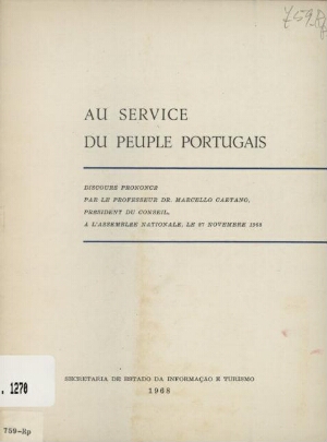 Au service du peuple Portugais