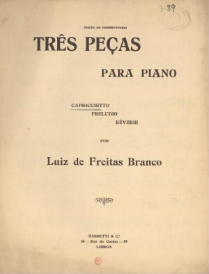 Três peças para piano
