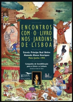 Encontros com o livro nos jardins de Lisboa