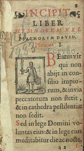 Liber hymnorum vel psalmorum Dauid