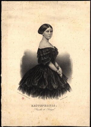 D. Esthephania, Rainha de Portugal