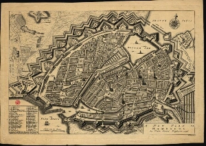 A new plan of Hambourg