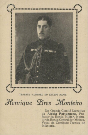 Henrique Pires Monteiro, tenente-coronel do Estado Maior