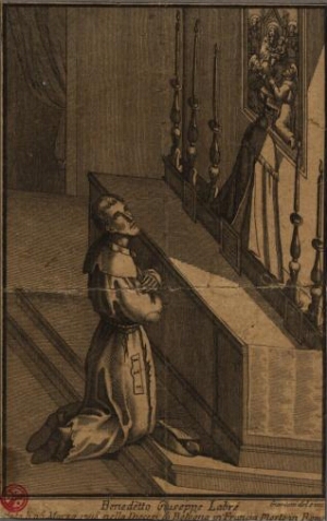 Benedetto Giuseppe Labré... 6 Marzo 1748 nella Diocesi di Bologna en Francia, Morto in Roma
