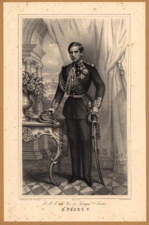 S.M.F. El-Rei de Portugal o Senhor D. Pedro V