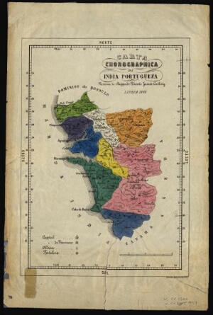 Carta chorographica da India Portugueza