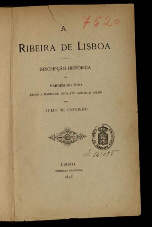 A Ribeira de Lisboa