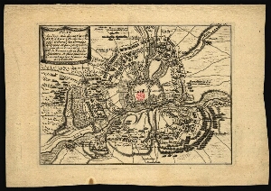 Plan du siege mis devant la Ville d'Arras par l'Archiduc Leopold General des Armées dªEspagne et du ...