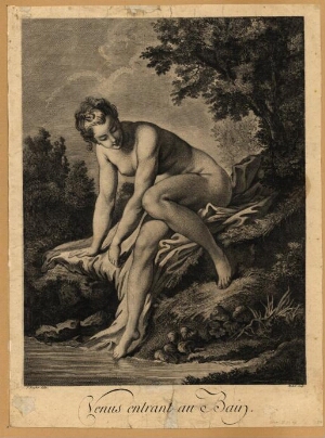 Venus entrant au bain