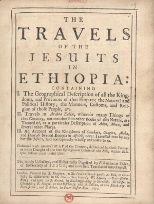 The travels of the Jesuits in Ethiopia