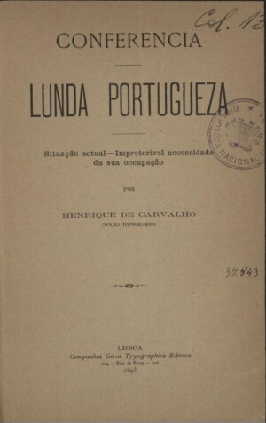 Lunda portugueza