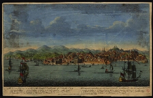 The City of Lisbon as before the dreadful Earthquake of November 1. st 1755 = <La >Ville de Lisbon d...