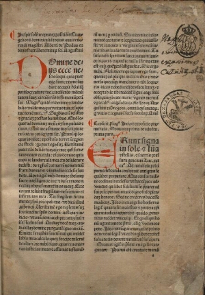 Expositio evangeliorum dominicalium et festivalium