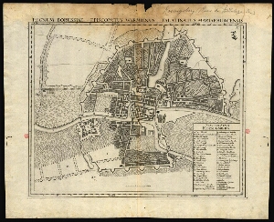 Plan der Stadt Koenigsberg