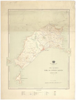Carta corográfica da ilha de Porto Santo