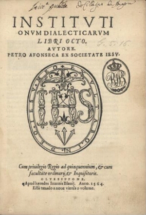 Institutionum dialecticarum libri octo