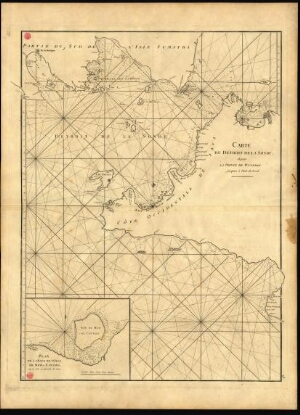 Carte du détroit de la Sonde, depuis la Pointe de Winerou jusques à lªisle du Nord