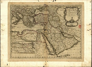 Estats de l´empire du grand signeur des turqs ou sultan des Ottomans en Asie, en Afrique, et en Euro...