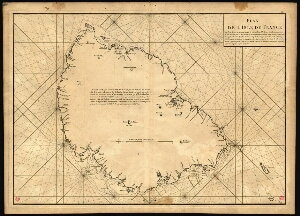 Plan de l'isle de France, le Port Louis...