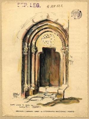 Porta lateral da igreja de Cedofeita - Porto