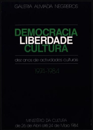 Democracia, liberdade, cultura