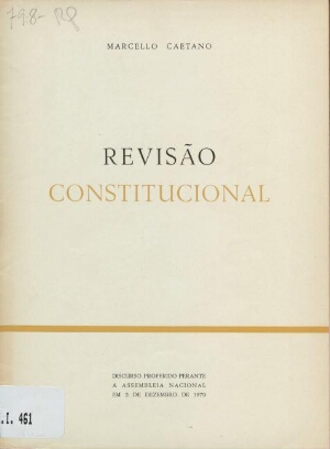 Revisão constitucional