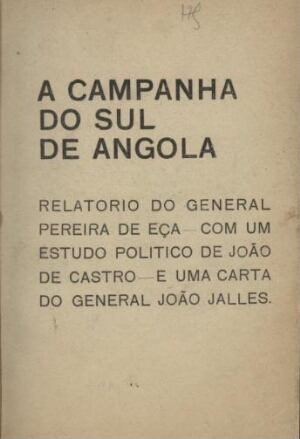 A campanha do sul de Angola