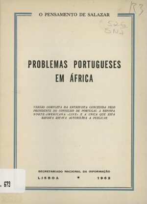 Problemas portugueses em África