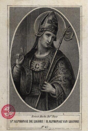 St. Alphonse de Ligori = H. Alphonse van Liguori
