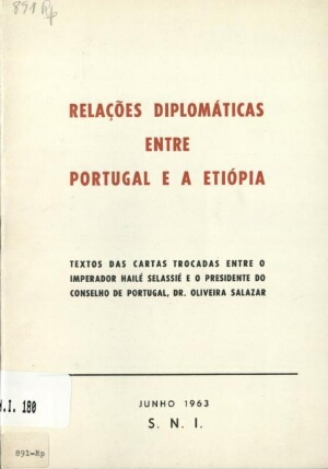 Relações diplomáticas entre Portugal e a Etiópia