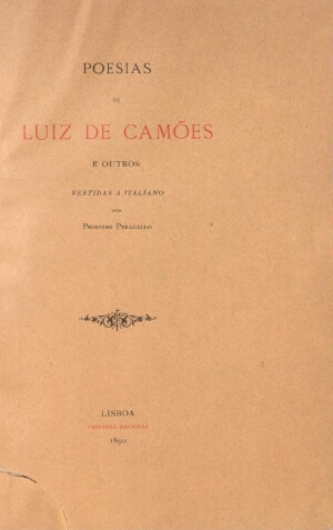 Poesias de Luiz de Camões e outros