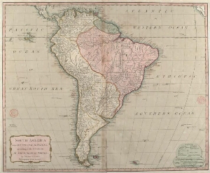South America with its several divisions, according to the possessions of the european powers