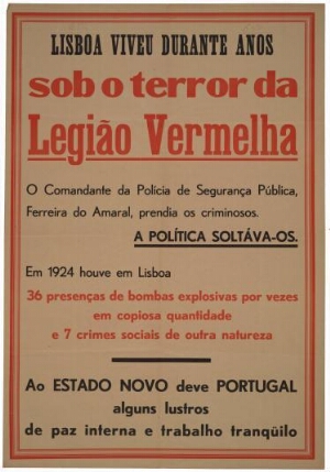 Lisboa viveu durante anos sob o terror da Legião Vermelha