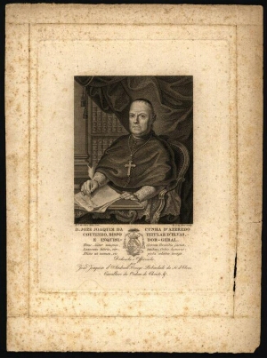 D. Joze Joaquim da Cunha d´Azeredo Coutinho, bispo titular d´Elvas, e Inquisidor-Geral