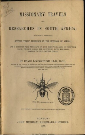 Missionary travels and researches in South Africa