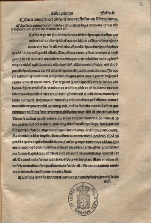 Epistolae ad Lucillium ;Epistolae Pauli et Senecae