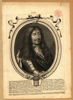 Dom Pedro prince regent de Portvgal & Algarbes