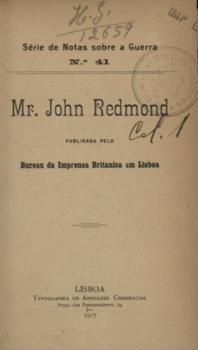 Mr. John Redmond