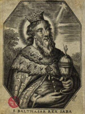 S. Balthasar rex Saba