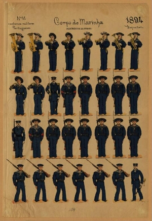 Corpo de Marinha - marinheiros da Armada