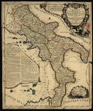 Le royaume de Naples divisée en douze provinces [...]