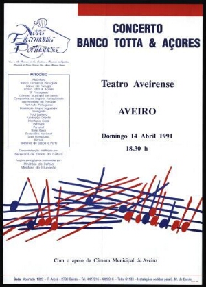 Concerto Banco Totta & Açores - Aveiro