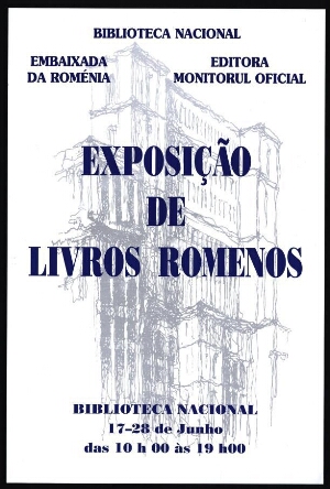 Exposição de livros romenos