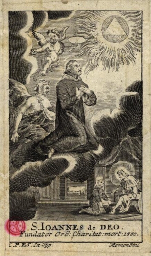 S. Ioannes de Deo. Fundator Ord: Charitat: mort: 1550