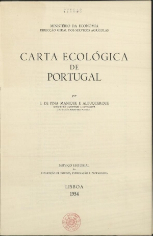Carta ecológica de Portugal