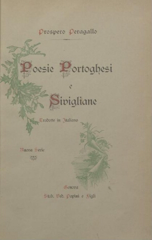 Poesie portoghese e sivigliane