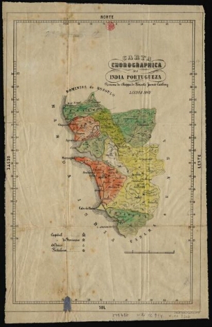 Carta chorographica da India Portuguesa