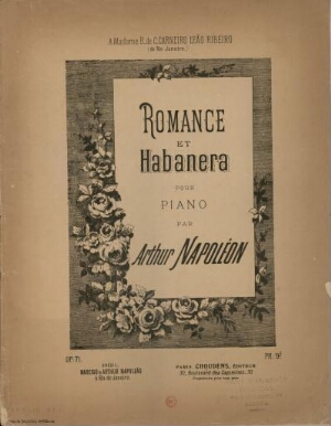 Romance et Habanera pour piano