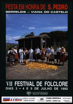 Festa em honra de S. Pedro ;VII festival de folclore